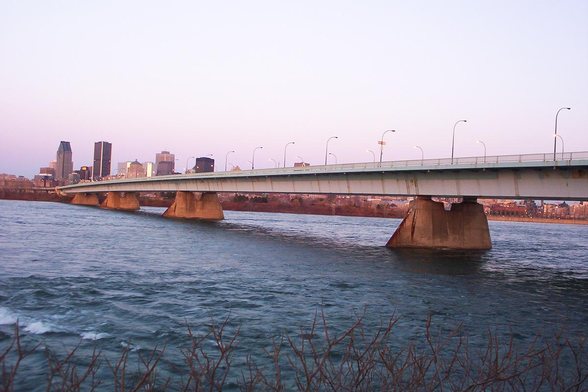 Le pont de la Concorde, à Montréal - Crédit : Colocho