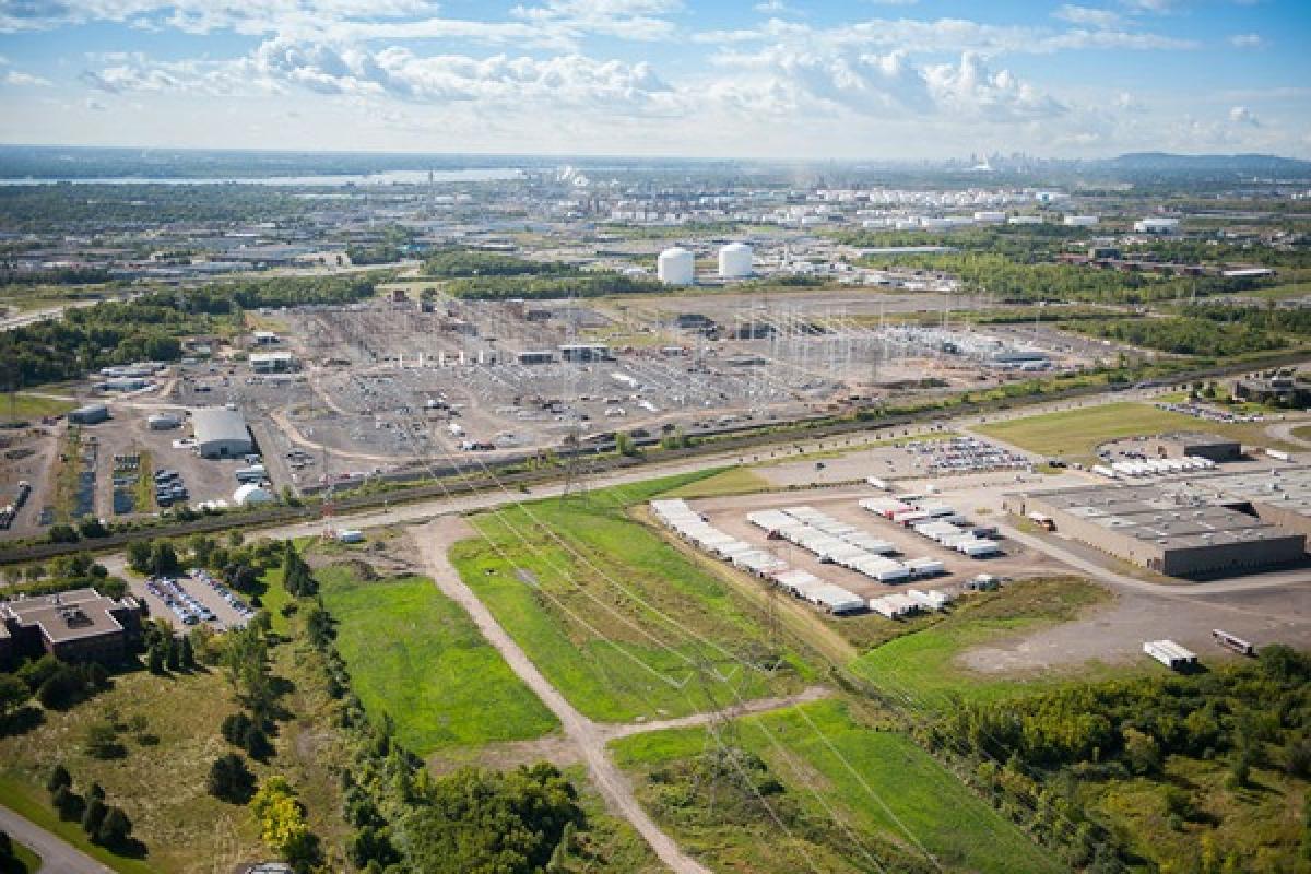 Le projet Chamouchouane-Bout-de-l'île d'Hydro-Québec consiste en la construction
