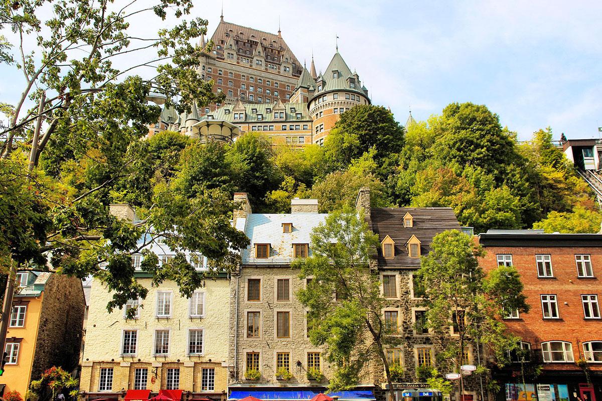 30 M$ pour la protection du patrimoine - Photo du château Frontenac à Québec