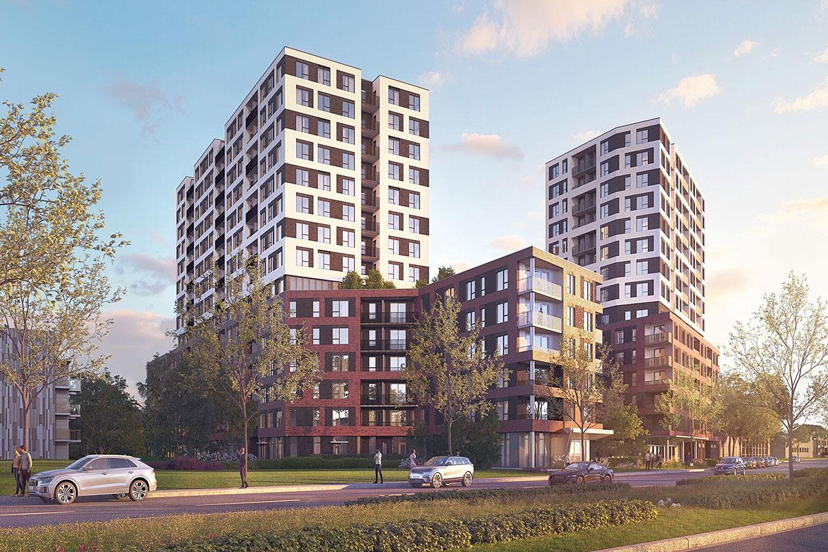 Mise en chantier du projet VAIA à Laval. Crédit : Fonds immobilier de solidarité FTQ