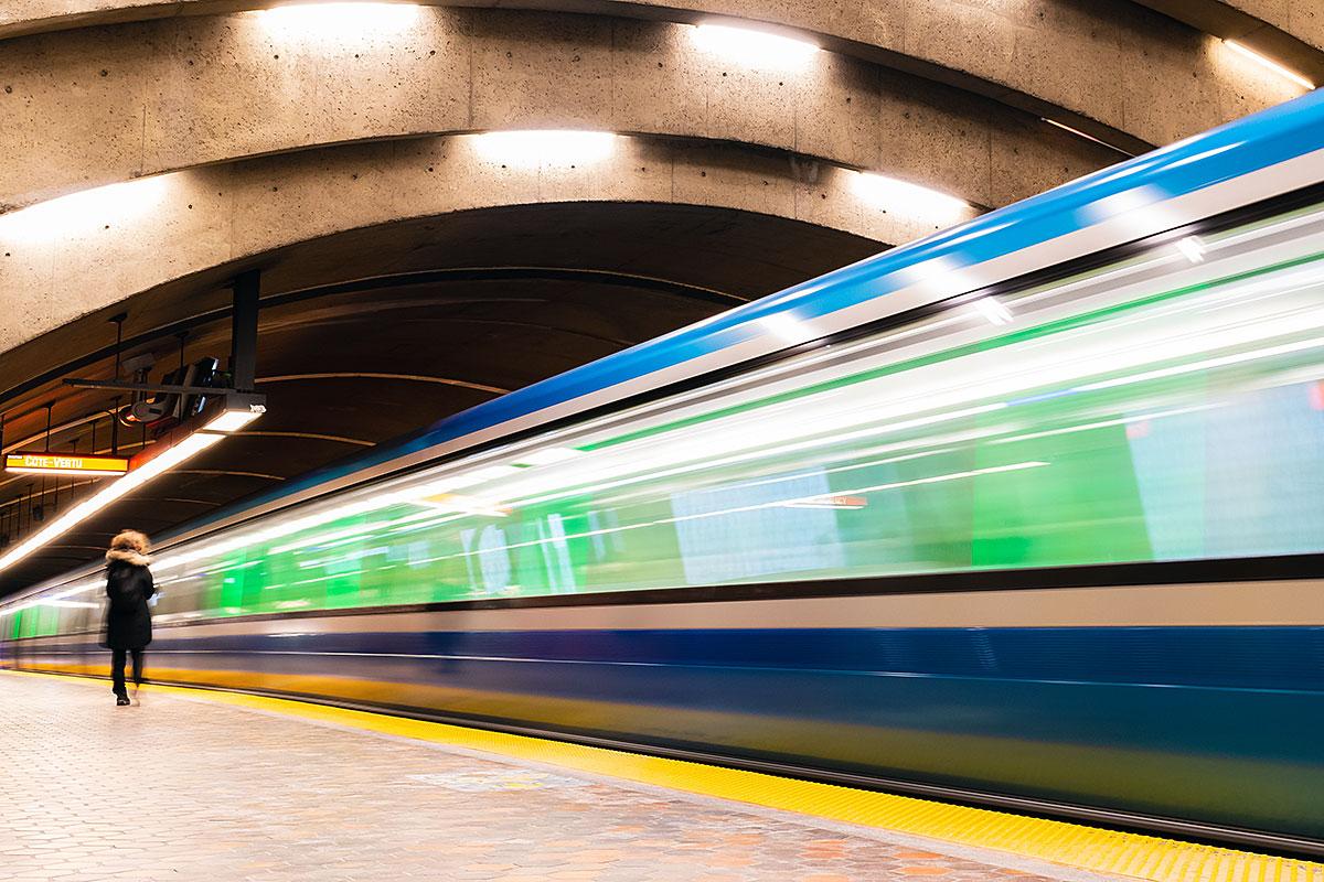 Prolongement  de la ligne bleue : travaux préparatoires dans le secteur Viau