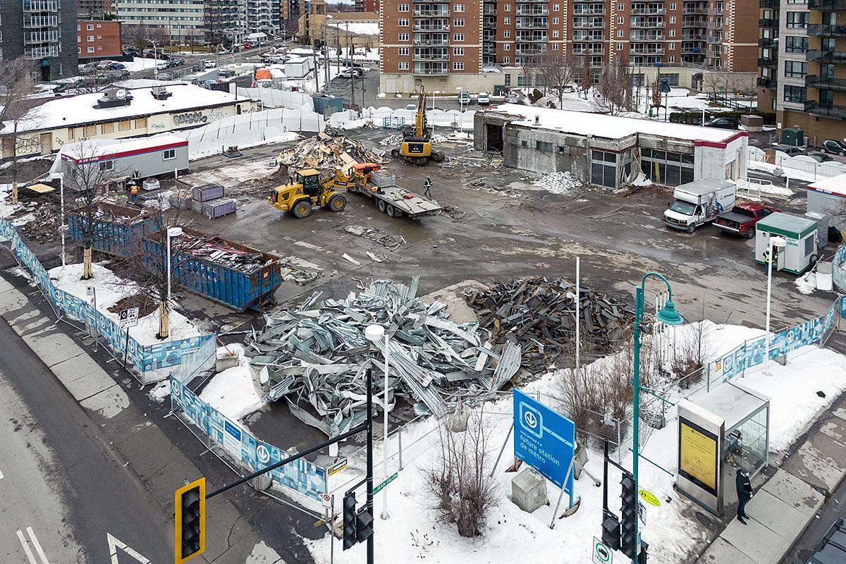 Prolongement de la ligne bleue : contrat adjugé pour le système de contrôle des trains. Crédit : Julien Perron-Gagné Photographe