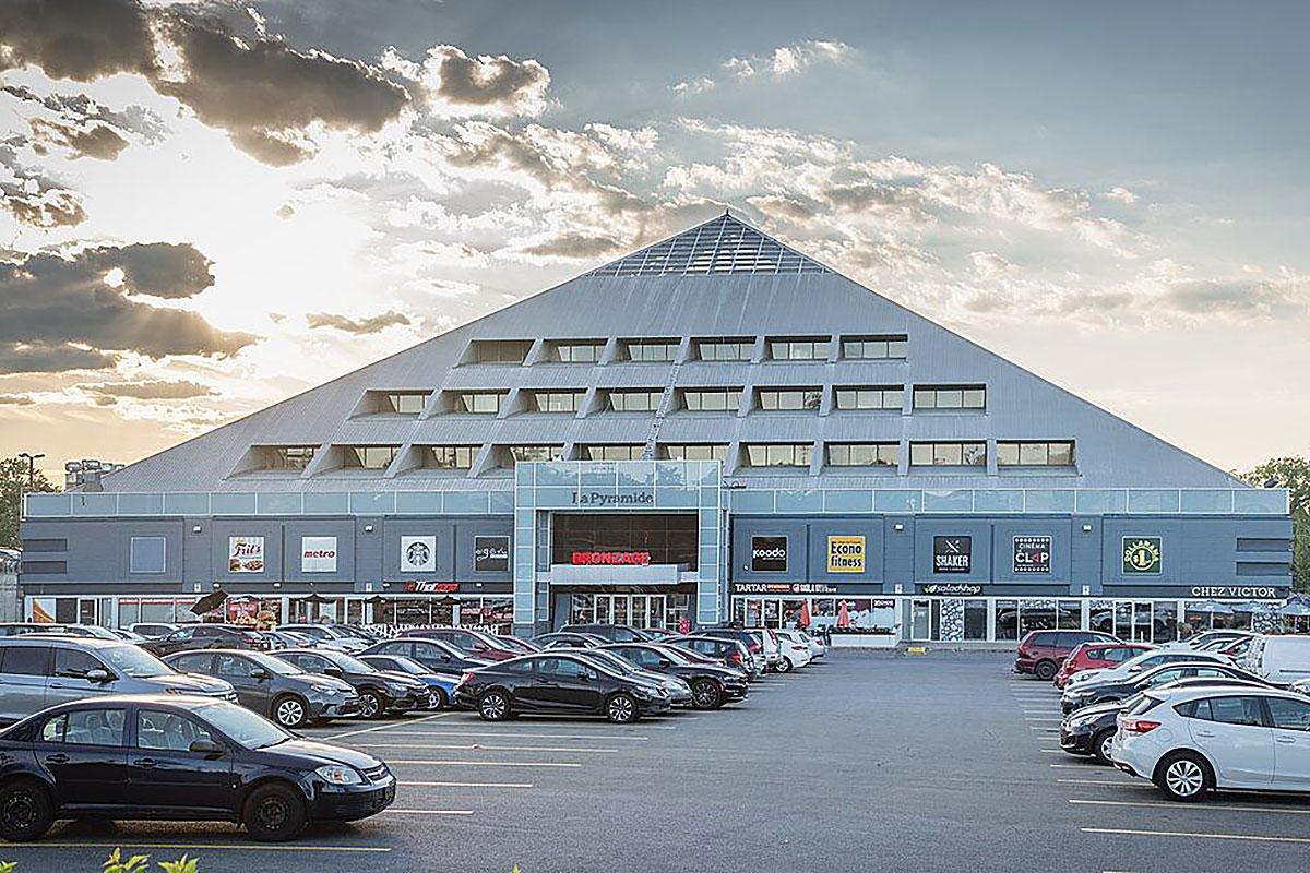 Un plan de revitalisation à venir pour La Pyramide de Québec. Crédit : OÏKOS Construction