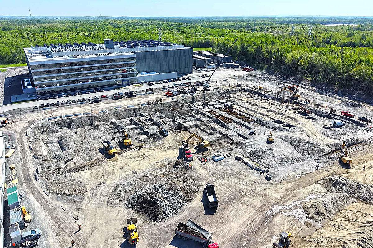 QScale lance un chantier de 700 M$ pour agrandir son campus d’IA à Lévis. Crédit : QScale