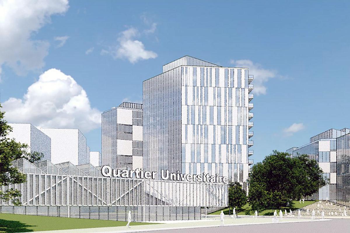 Terrebonne présente son projet de quartier universitaire. Crédit : Ville de Terrebonne