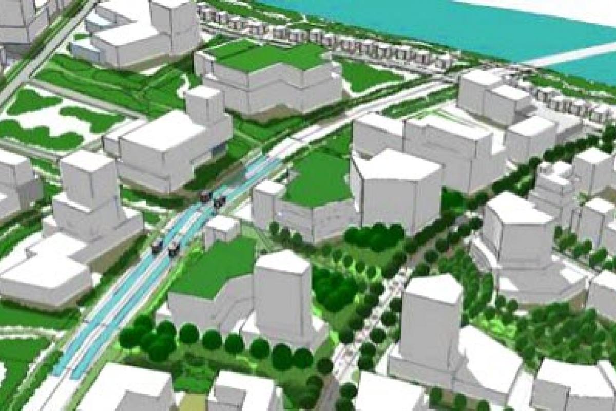Aide financière pour la planification de onze quartiers TOD
