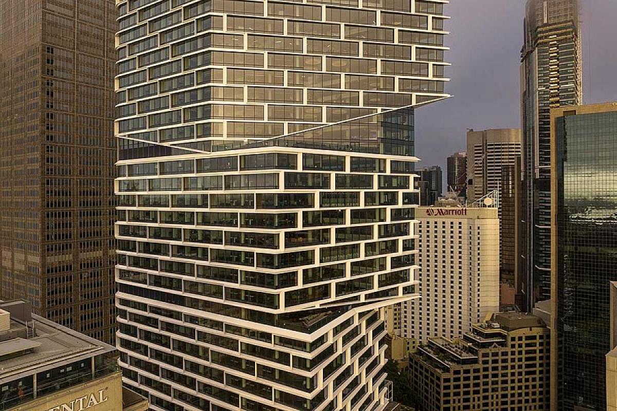 La Quay Quarter Tower de Sydney. Crédits photo : Adam Mork, Ethan Rohloff et Sara Vita