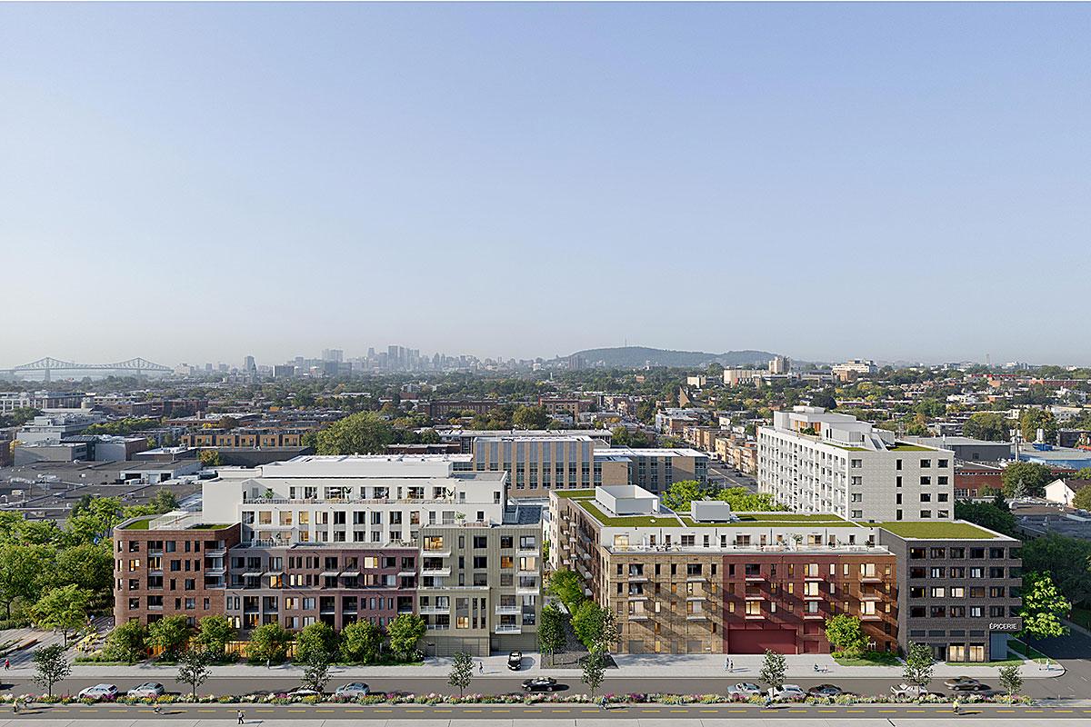 Canoë transforme Hochelaga-Maisonneuve avec l'ajout d'une deuxième phase. Crédit : laurier verdaguer