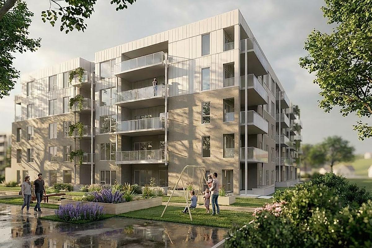 L’Assomption : le projet RIBAN amorce sa phase de construction. Crédit : Humà Design + Architecture