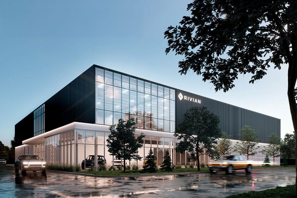 Rivian implante son premier centre de service québécois à Laval. Crédit : MONTONI