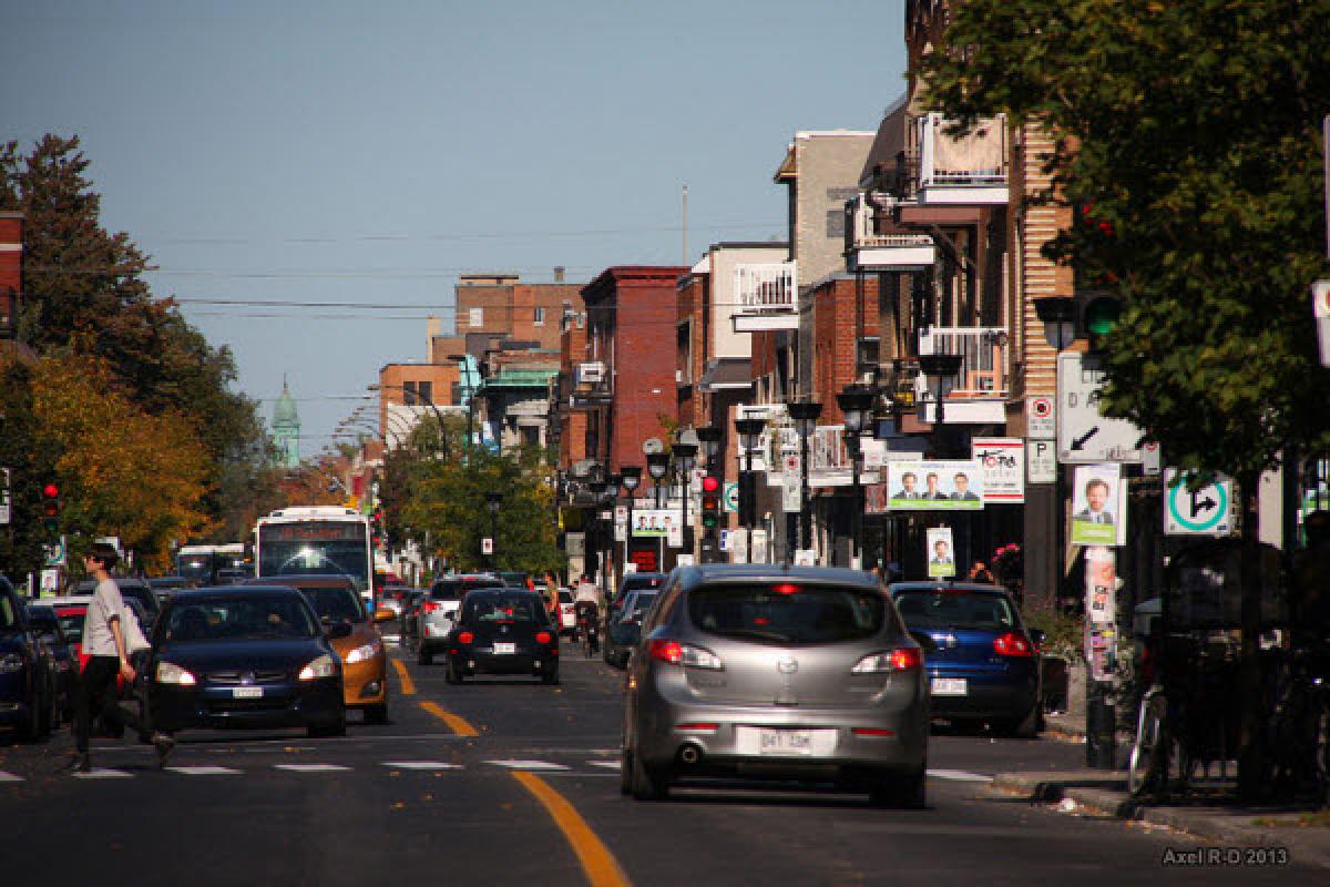 Partage de la chaussée dans Rosemont–La Petite-Patrie