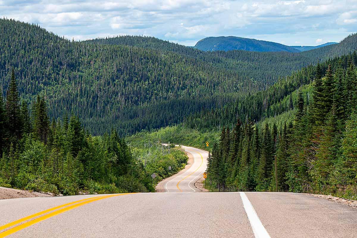 C’est un départ pour le prolongement de la route 138. Crédit : ElodieVentura, Creative Commons (CC BY-SA 4.0) 