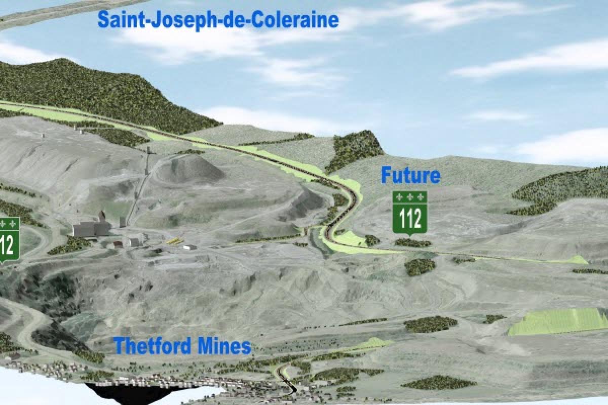 Reconstruction d'un tronçon de la route 112