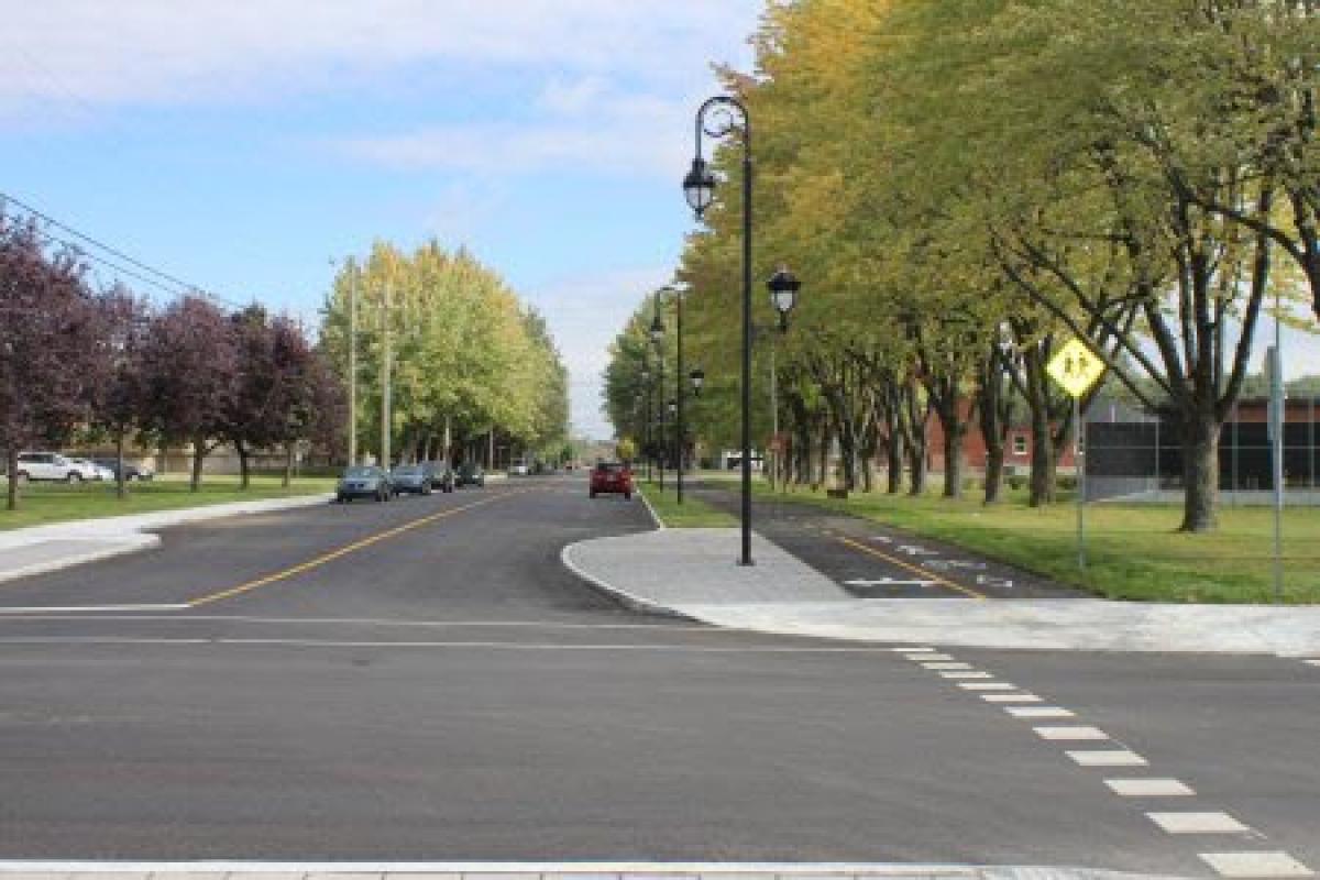 Drummondville a complété les travaux sur la rue Cockburn