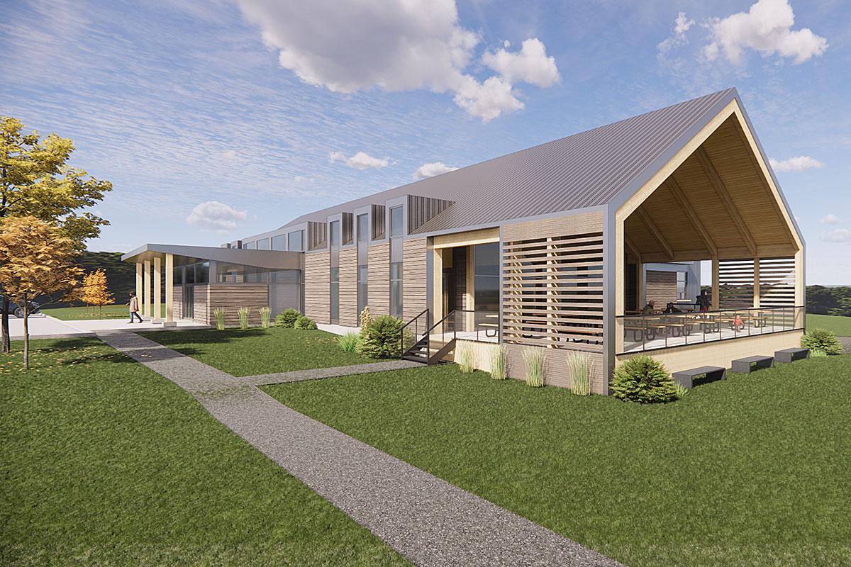 Saint-Isidore-de-Clifton se dote d’un nouveau centre communautaire. Crédit : Municipalité de Saint-Isidore-de-Clifton
