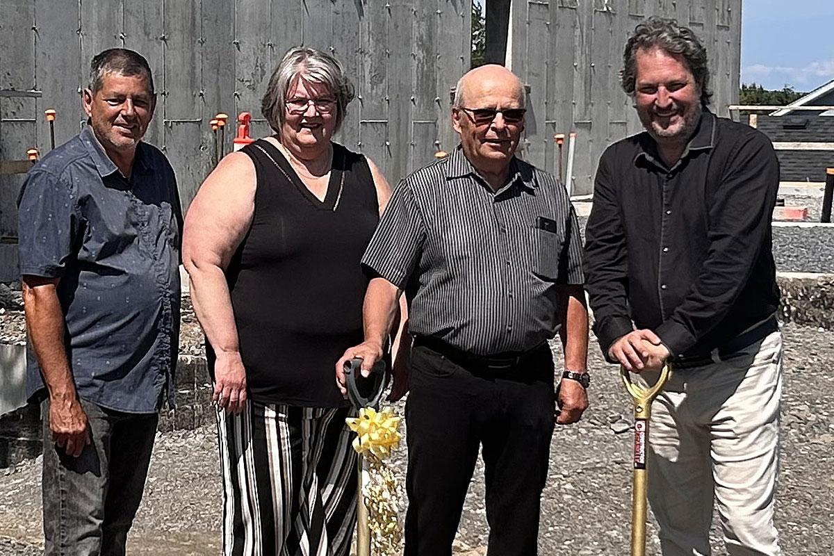Lancement de la phase III des Habitations Saint-Pamphile. Crédit : SHQ