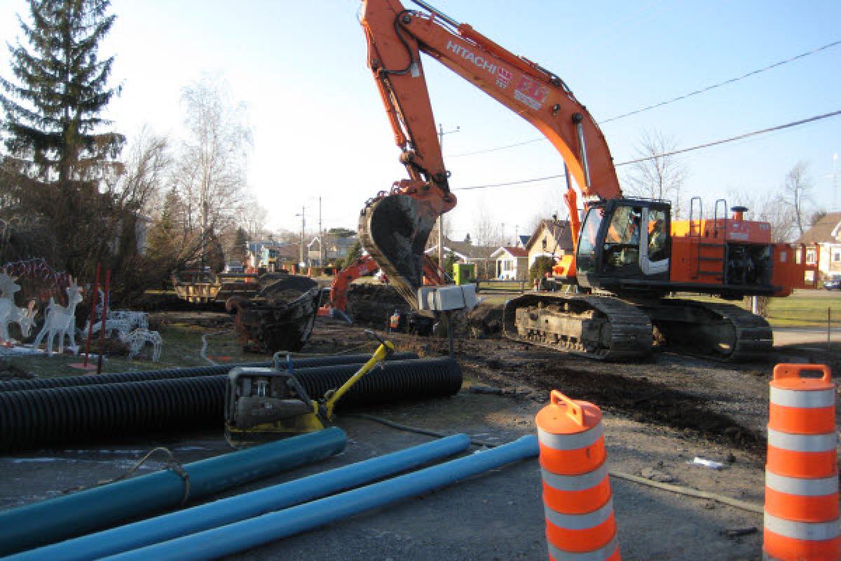 Sainte-Barbe : les travaux d'infrastructures achèvent