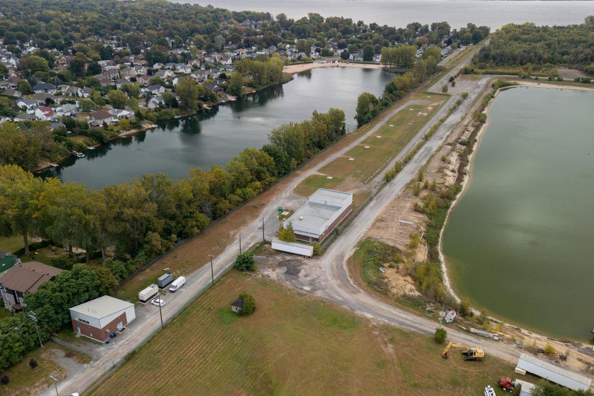 Sainte-Marthe-sur-le-Lac modernise son usine d’eau potable. Crédit : Ville de Sainte-Marthe-sur-le-Lac