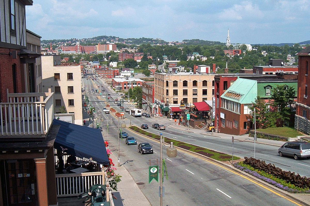 Transformation majeure pour la rue King Est à Sherbrooke. Crédit : Wiki Commons