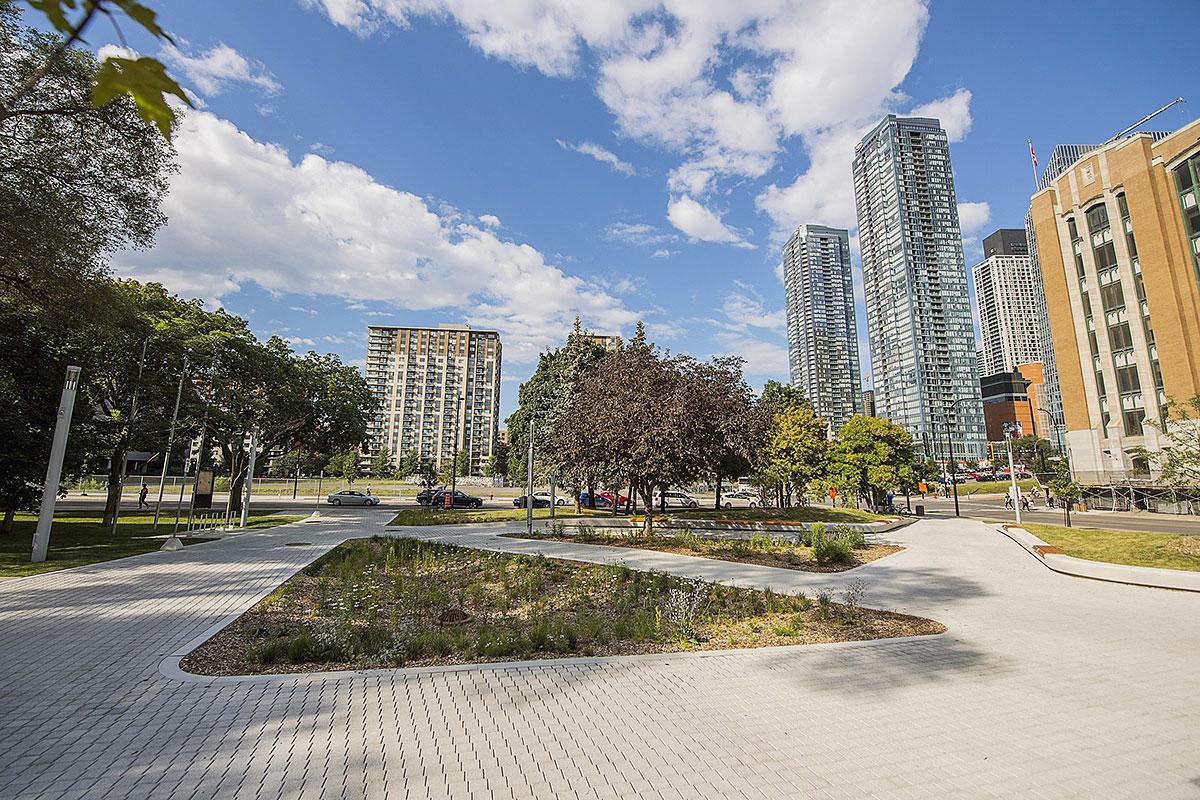 Montréal : inauguration du square Chaboillez. Crédit : Ville de Montréal