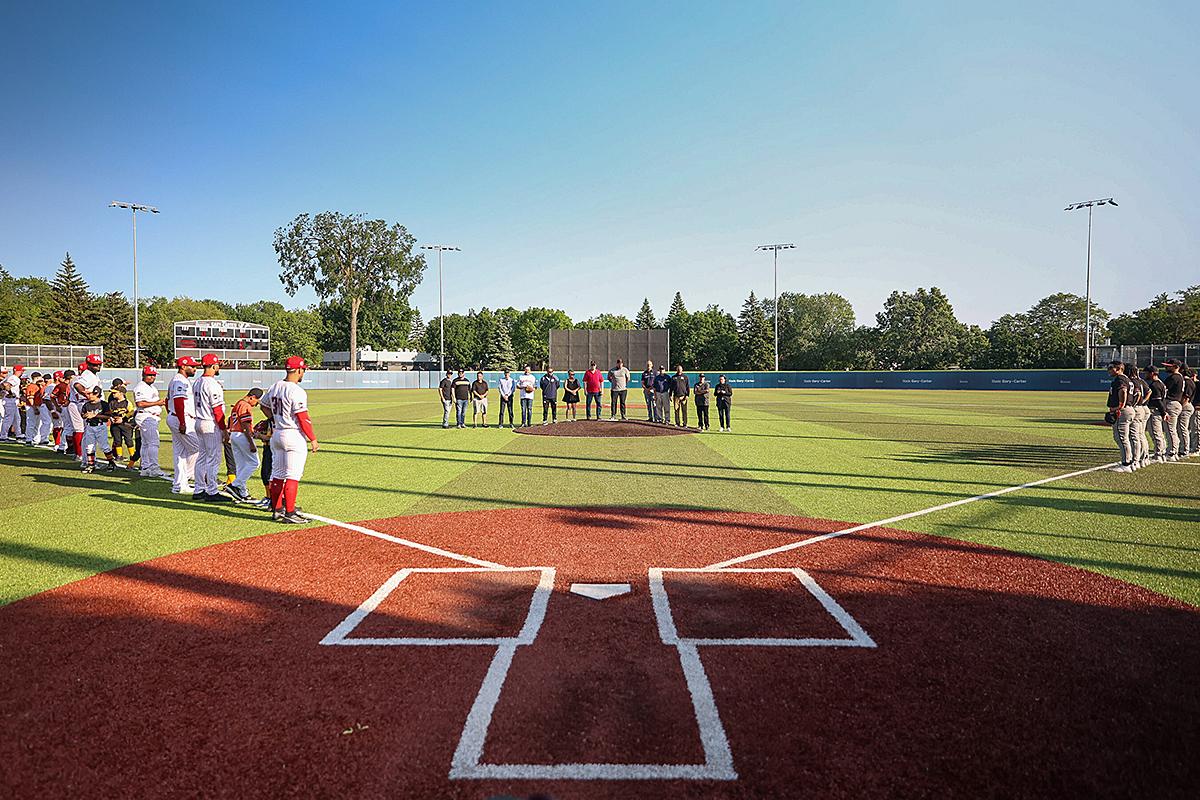 Fin des travaux de modernisation du stade Gary-Carter. Crédit : Ville de Montréal