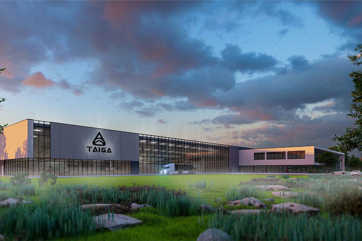 Taiga Motors construira une nouvelle usine de production à Shawinigan. Crédit : Taiga Motors