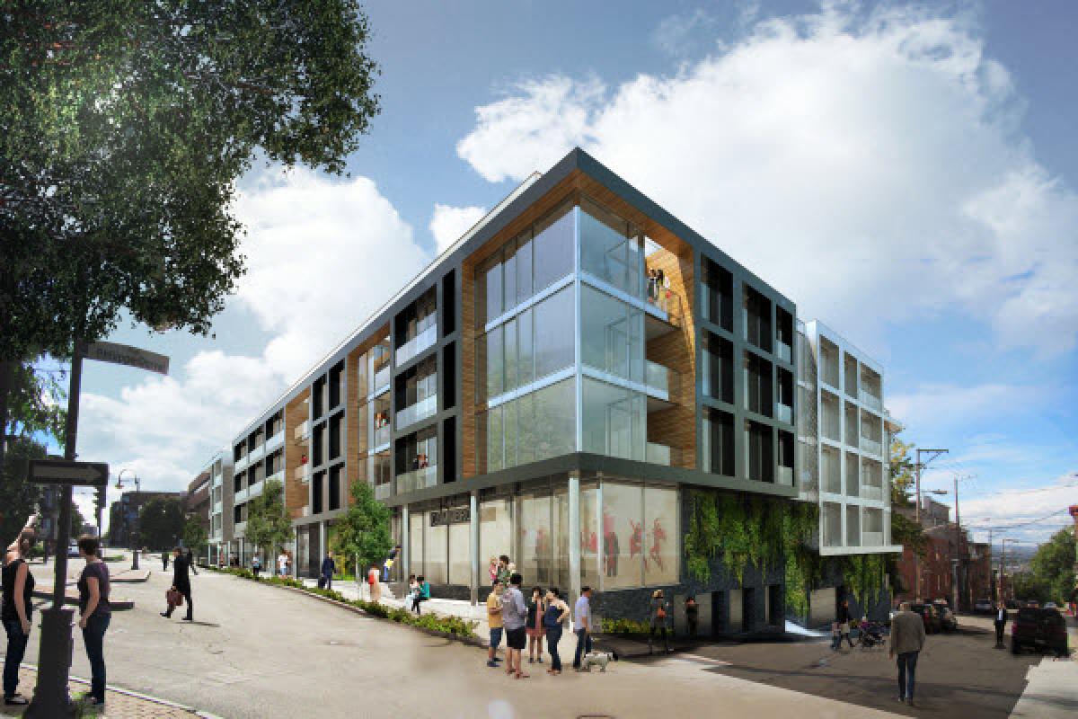 Tandem condos sur cour : début des travaux à l’îlot Irving  