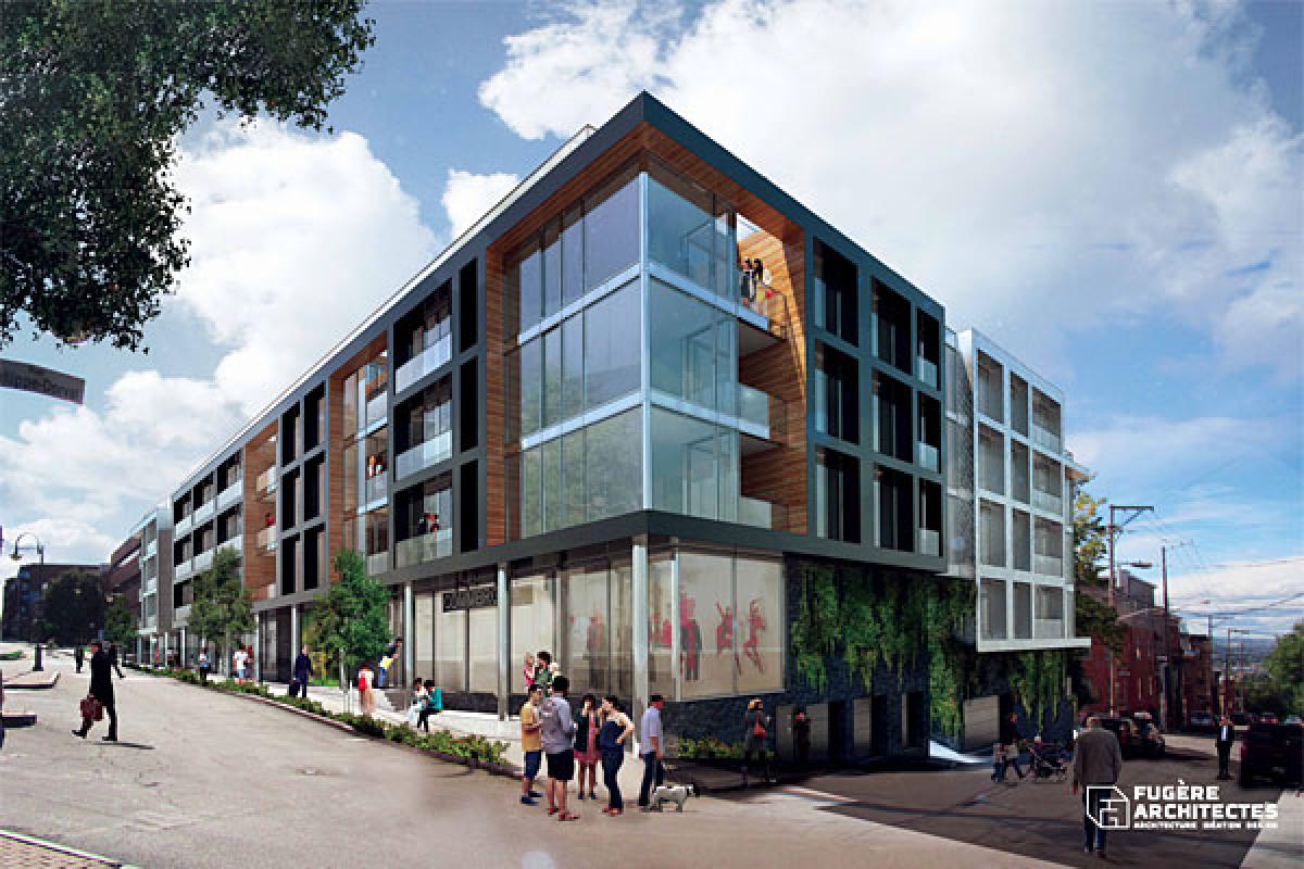 Projet de l’îlot Irving : feu vert pour Tandem, condos sur cour