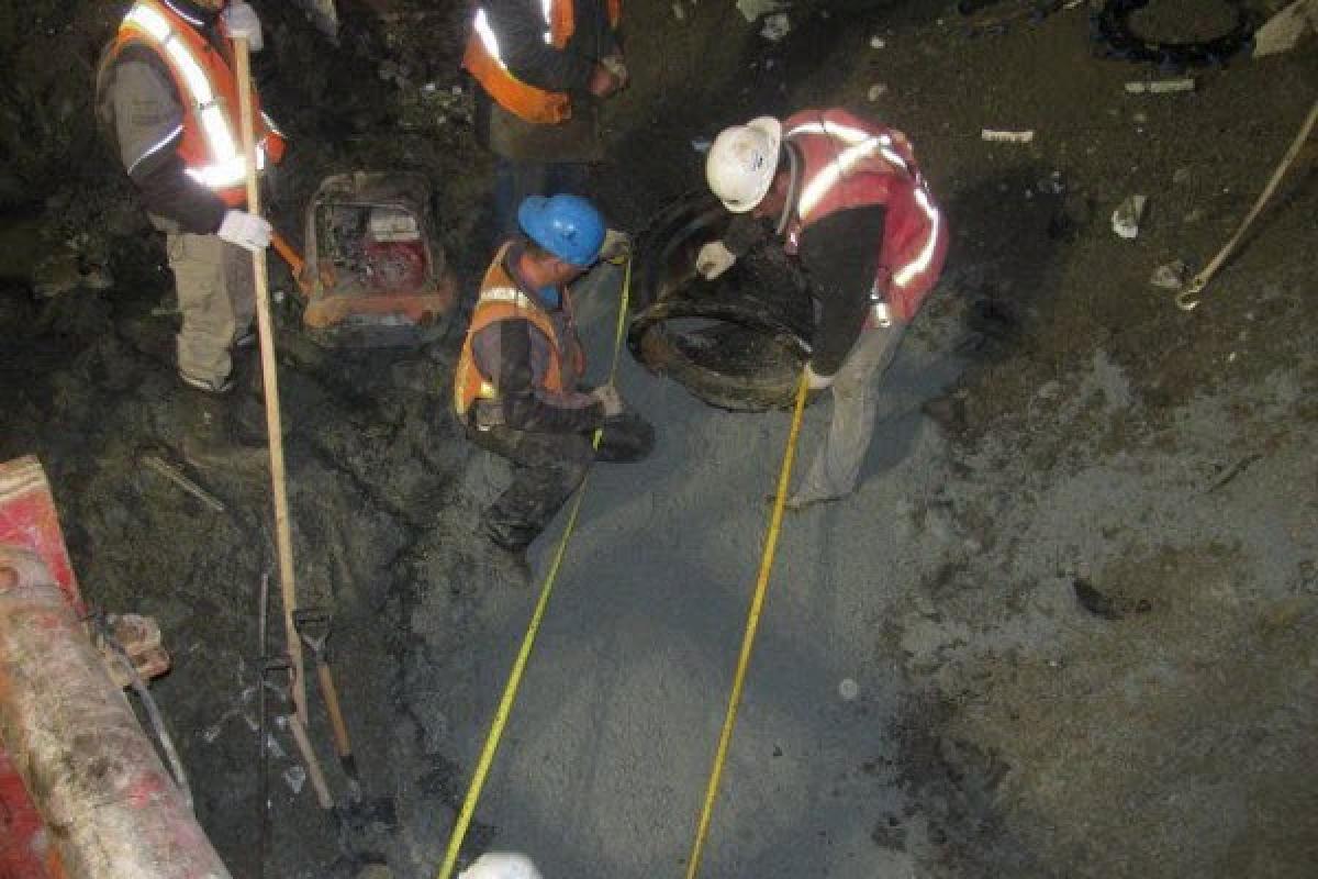 Dossier eau potable à Thetford : journal de chantier