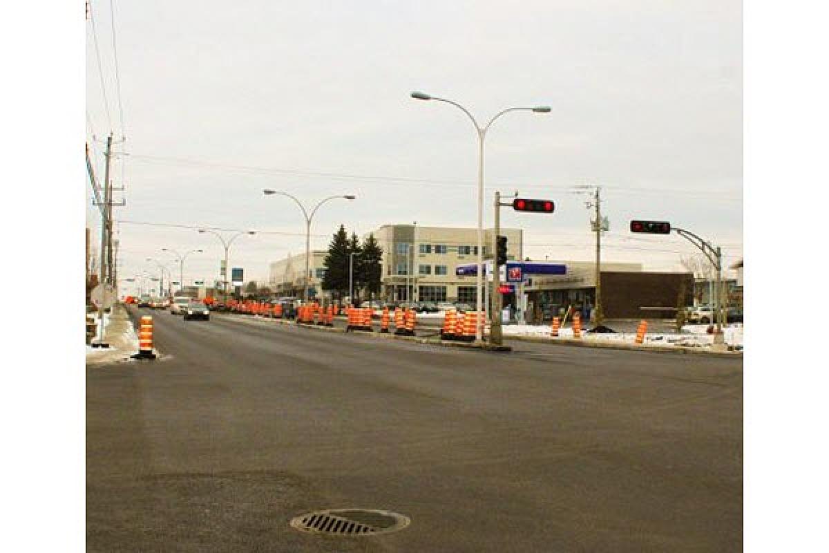 Dernière période de travaux sur le boulevard Saint-Joseph