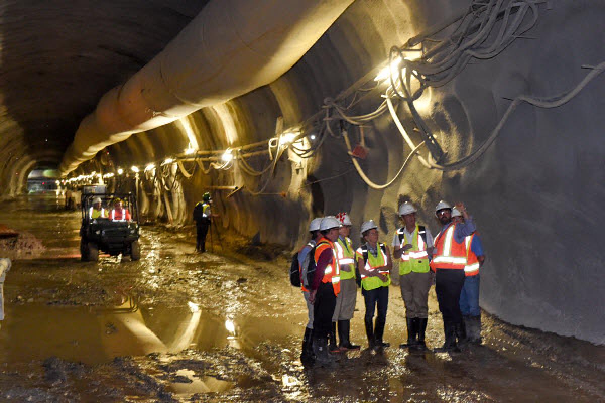 Ottawa constate la progression du tunnel de la Ligne de la Confédération