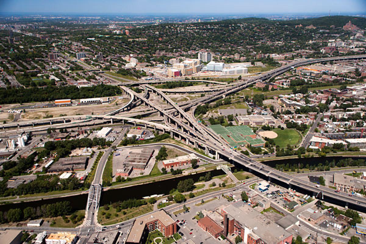 Turcot au carrefour des défis extrêmes - Photo : MTQ