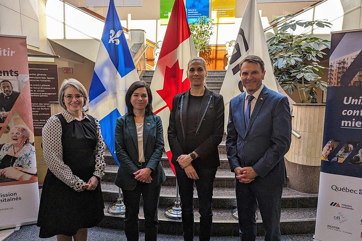 Un immeuble de 100 logements sociaux pour aînés autonomes sera construit à Granby. Crédit : Société d'habitation du Québec 