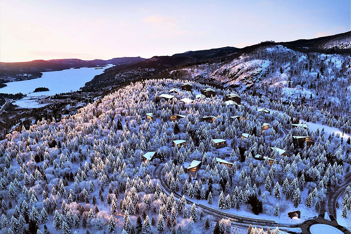 Développement d'un établissement Club Med sur le Versant Soleil de Tremblant. Crédit : Groupe Brivia
