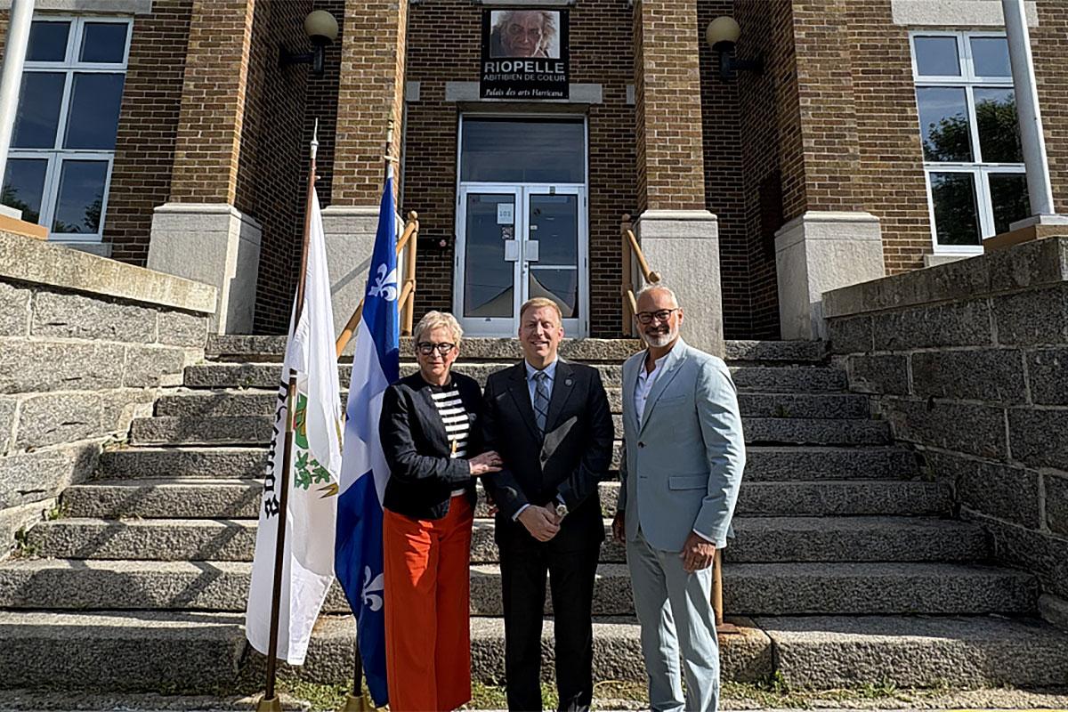 Réhabilitation du Vieux palais d'Amos. Crédit : Ville d’Amos