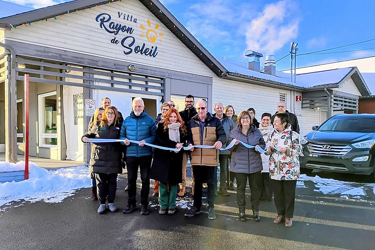 Villa Rayon de Soleil : un agrandissement pour répondre aux besoins des aînés. Crédit : SHQ