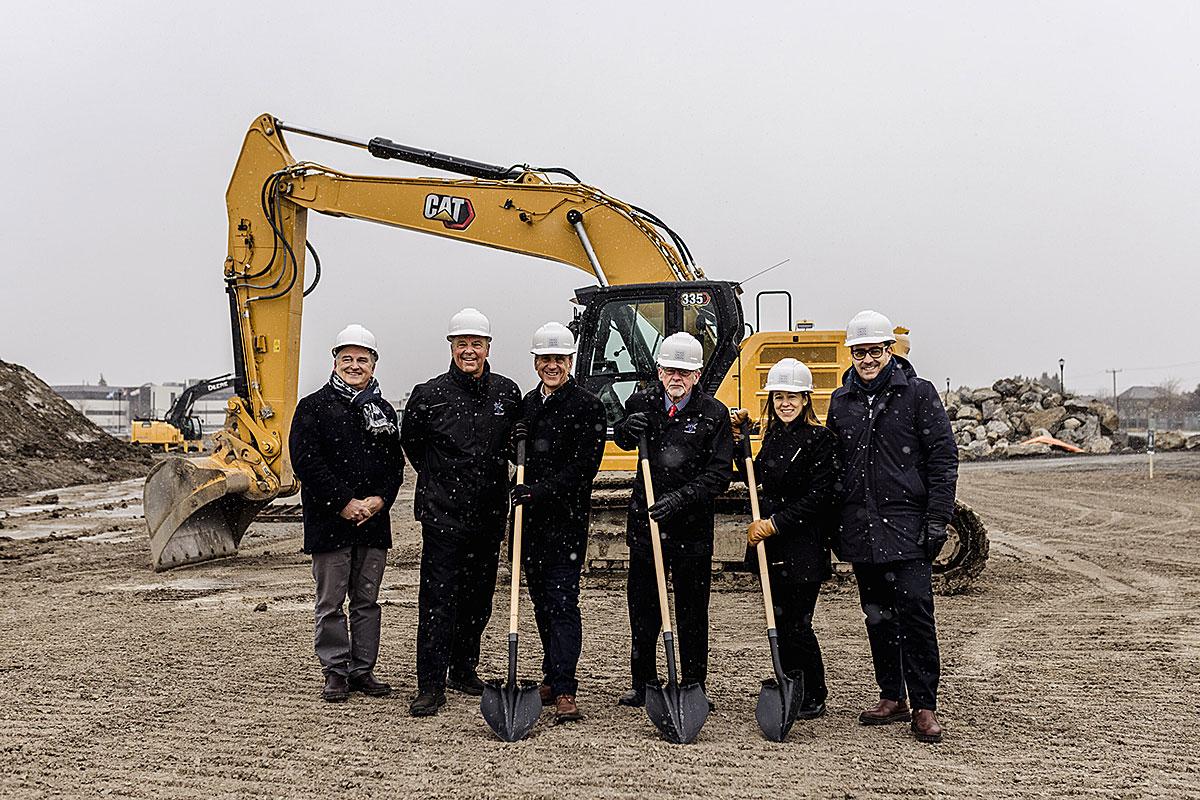 Lancement officiel de la phase habitation du Village Lacey Green. Crédit : Prével