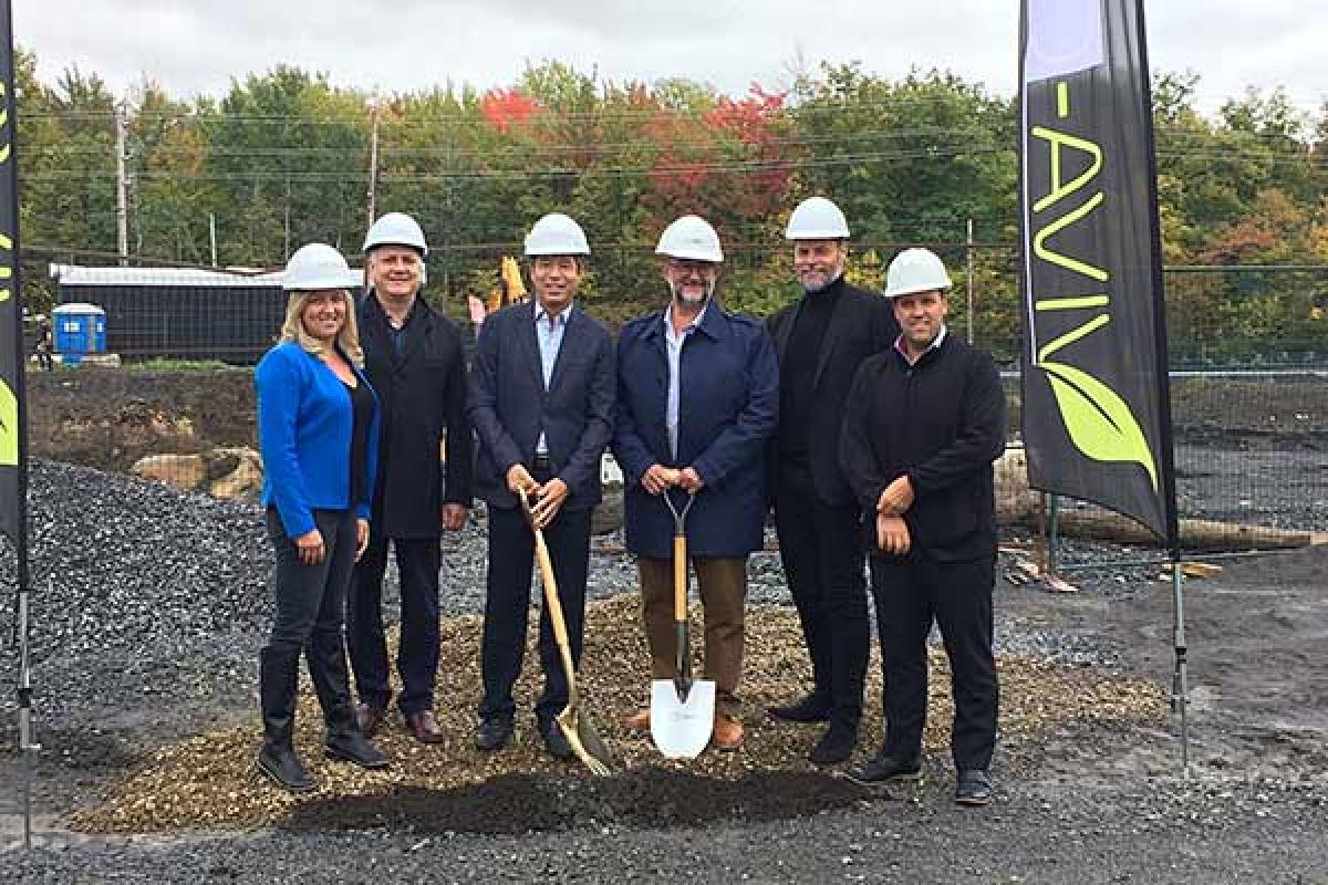 La construction de Viva-Cité Espace Nature a commencé à Longueuil
