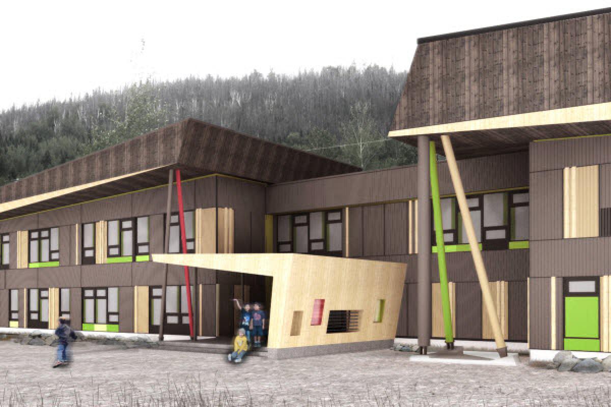 Construction d’une nouvelle école primaire à Wemotaci