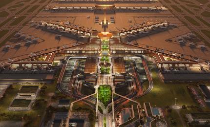 Une nouvelle cité aéroportuaire redessine l’aviation en Afrique. Crédit : X Universe