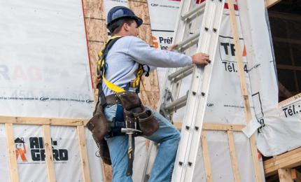 Utilisation de l’échelle et prévention des chutes de hauteur