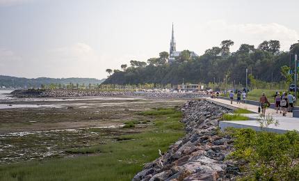 Promenade Samuel-De Champlain – Phase 3. Crédit : Jean-Sébastien Chartier-Plante