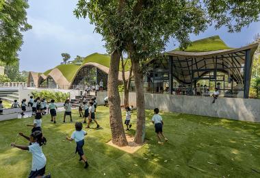 Une école indienne met de l’avant le pouvoir transformateur de l'architecture paramétrique. Crédit : Vinay Panjwani