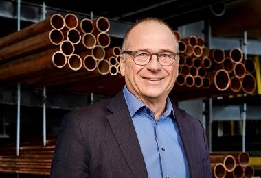 Jean Charbonneau, président et chef de la direction, Plomberie Charbonneau. Photo : Thierry Du Bois