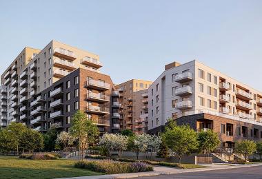 Laurea mise sur la densification aux portes du Quartier olympique. Crédit : Groupe HD