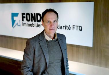 Martin Raymond président-directeur général, Fonds immobilier de solidarité FTQ. Crédit : Louis-Charles Dumais