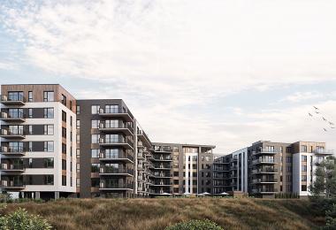 Impact social et environnemental positif pour le Pavilia Delson. Crédit : Construction Narbo