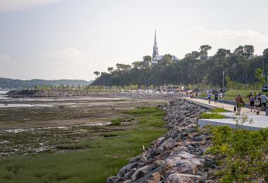 Promenade Samuel-De Champlain – Phase 3. Crédit : Jean-Sébastien Chartier-Plante