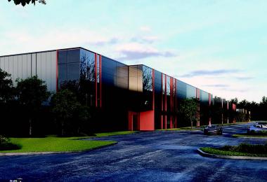 Un nouveau campus industriel écoénergétique à Kirkland. Crédit : Archimed Studio