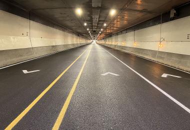 Réfection majeure du pont-tunnel Louis-Hippolyte-La Fontaine. Crédit : ministère des Transports et de la Mobilité durable